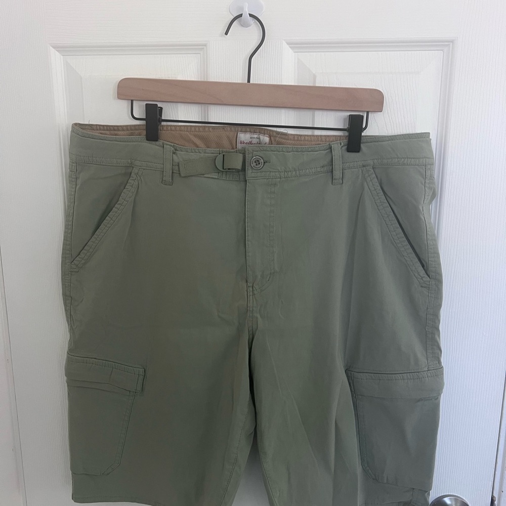 Weatherproof Men's Olive Cargo Shorts‎